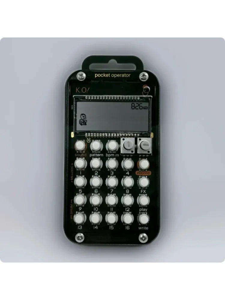 Akrylowe, odporne na wstrząsy i kurz etui ochronne do transportu syntezatorów Teenage Engineering PO Pocket Operators — zdjęcie produktu 6
