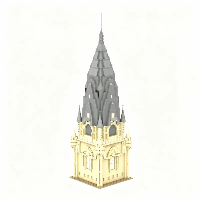 1291pcs MOC Castle Expansion Grand East Tower Common Harry Model Building Blocks Architecture Creative DIY Christmas Gift Toys