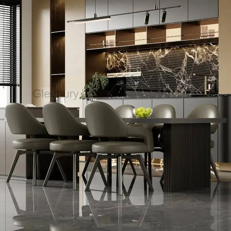 Sillas de Comedor Minimalistas, Sillas de Espera para Conferencias, Mesas de Maquillaje, Sillas Ergonómicas con Brazos, Sillas para Comedor, Muebles Posmodernos