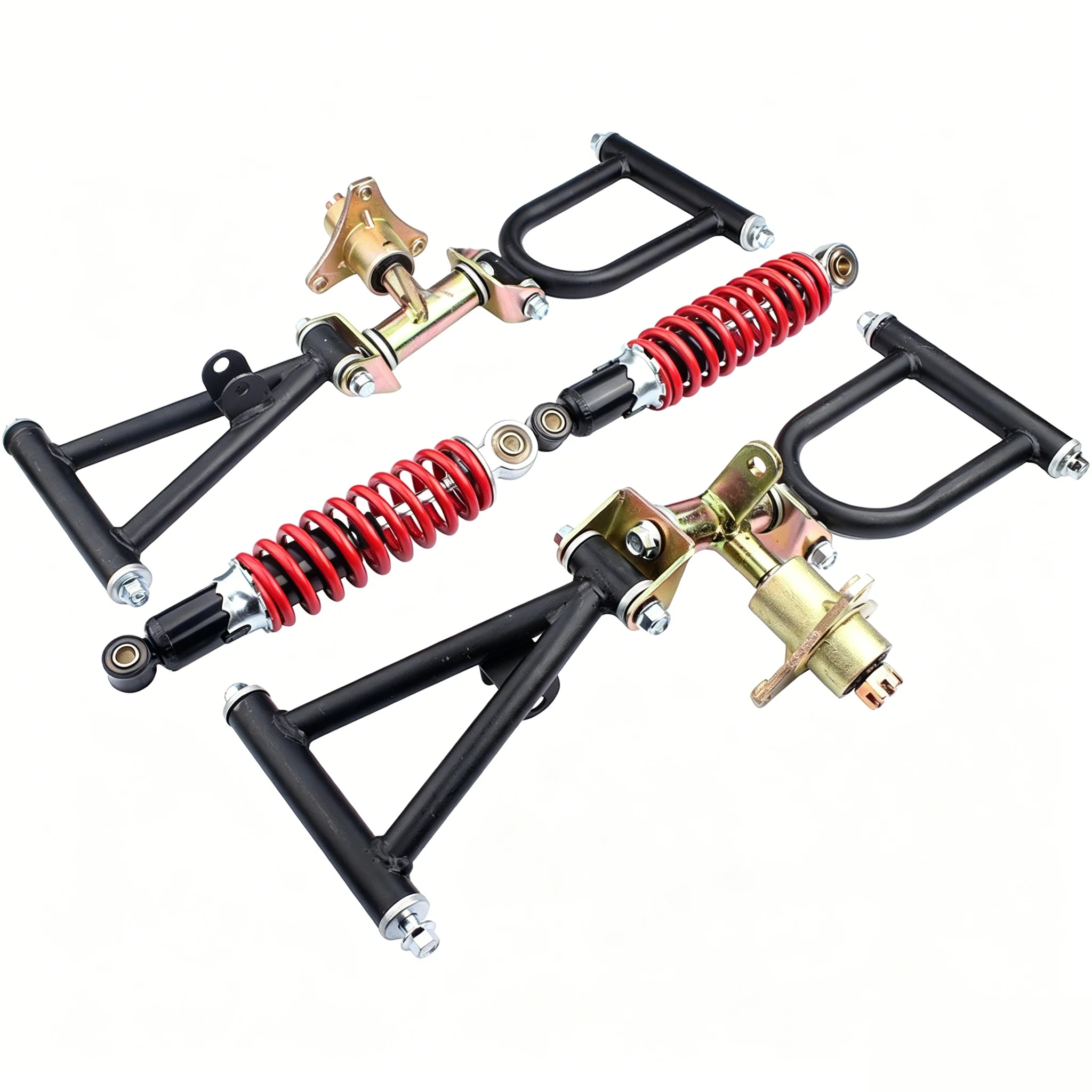ATV four-wheel kart beach bike DIY accessories, front axle suspension arm, sheep angle steering knuckle flange