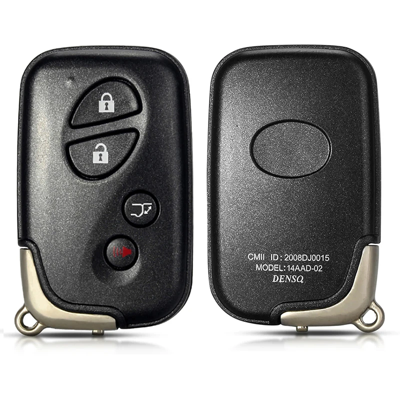 CN052036 Aftermarket 4 Button Smart Key For Lexus LX570 RX350 2008+ FCCID HYQ14AAB E Board 3370 315MHz 89904-60061 89904-60A00