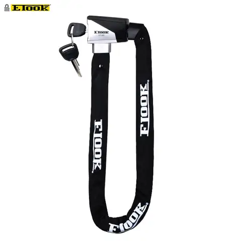 ETOOK Bicycle Lock with Steel Chain Easydo