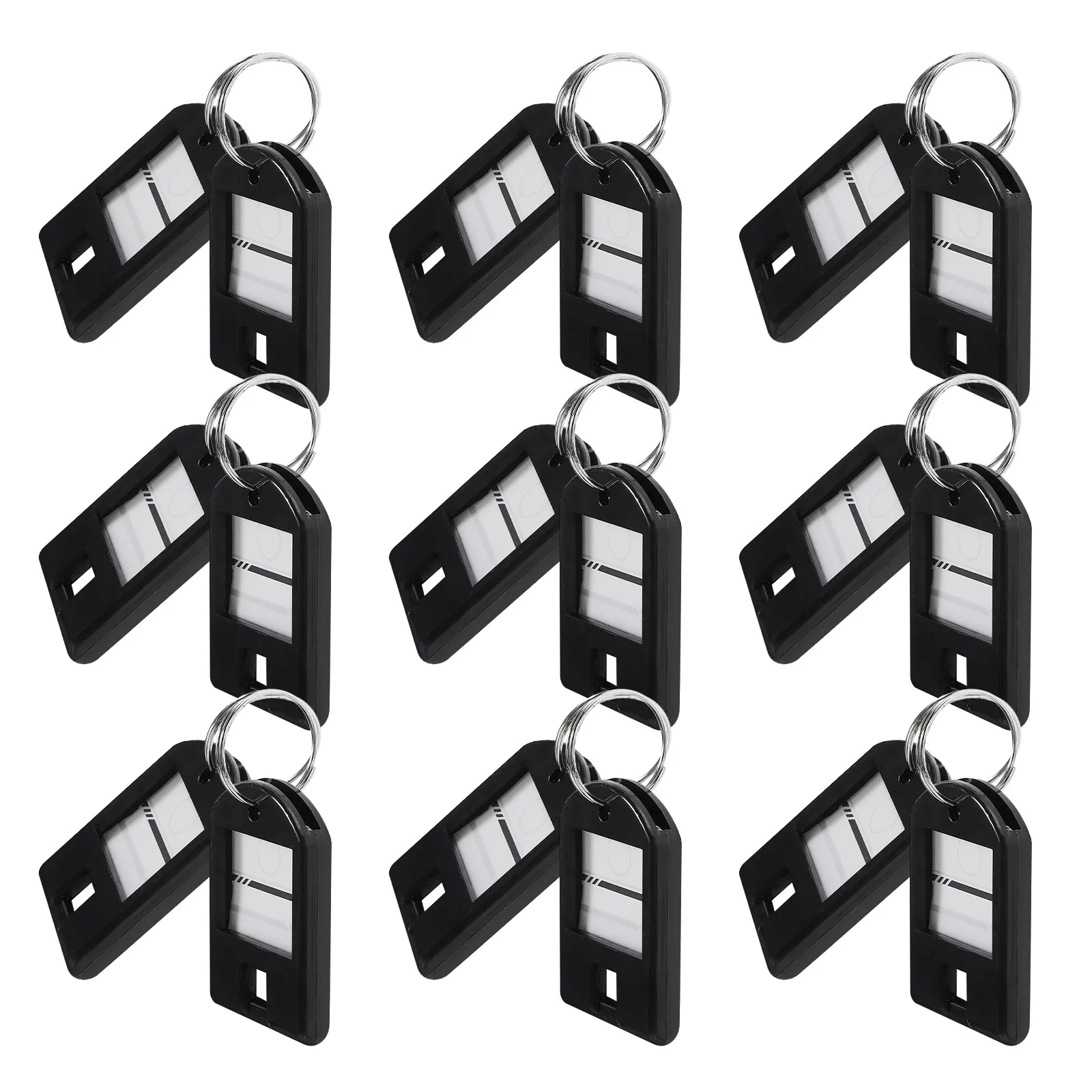 

50Pcs Compact Key Tags Plastic Portable Multi-Function Key Identifiers Luggage Accessories Multi-Function Label Tags