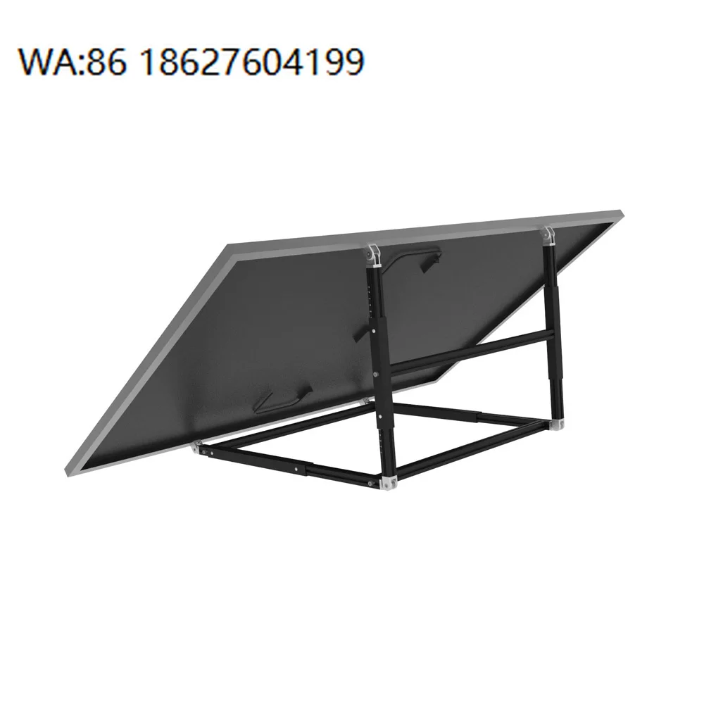 800W Micro Inverter Retractable Bracket MPPT Monocrystalline Solar PV System Balcony Mounting Plug and Play Kit