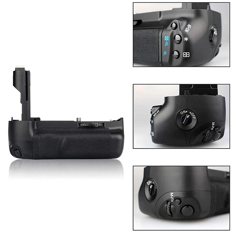 Pixel BG-7D Vertical Battery Grip for Canon EOS 7D DSLR Grip Holder Shutter Release Button Canon Battery Grip