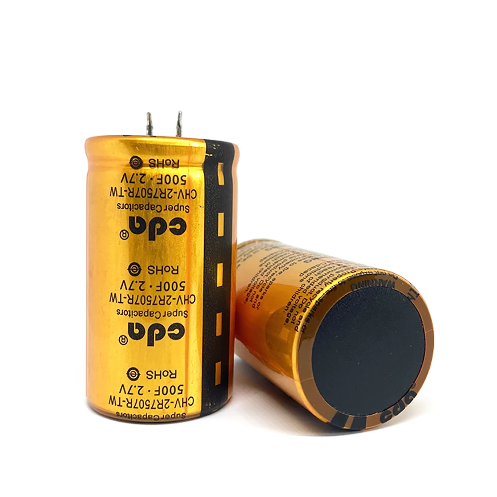 

CHV CDA Super Capacitors Farad Capacitor 2.7V 500F CHV-2R7507R-TW-Z2 SuperCapacitors