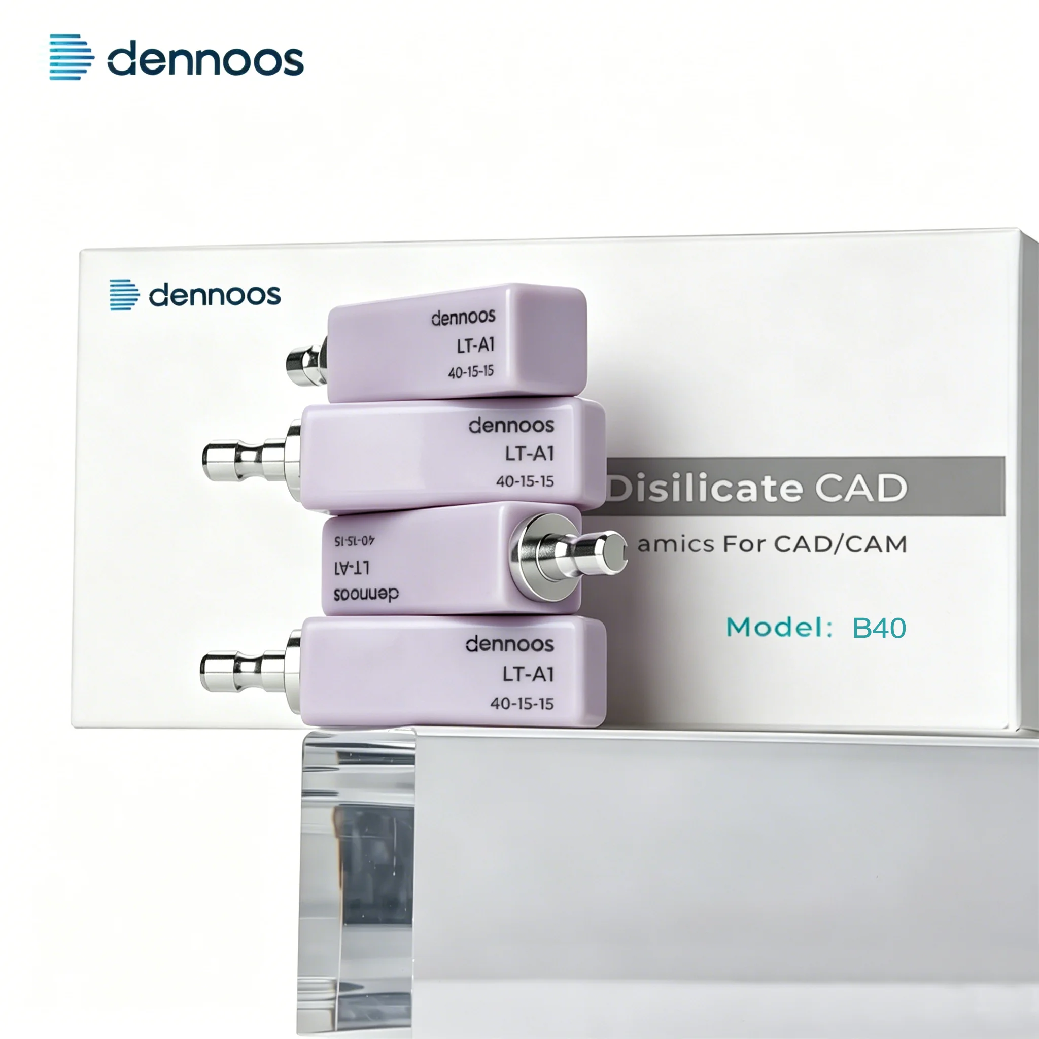 

4 шт. Lodden литиевый дисиликат B40, стоматологическая лаборатория, стеклянная матрица, керамический блок, восстановление стула, эстетические материалы