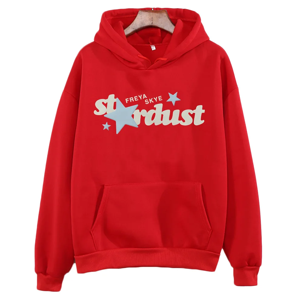 Freya Skye Stardust Hoodie für Männer und Frauen, Neuer Langarm-Pullover, Herbst-Winter-Mode, Lässige Kleidung, Lockerer High-Street-Pullover – Detail 13