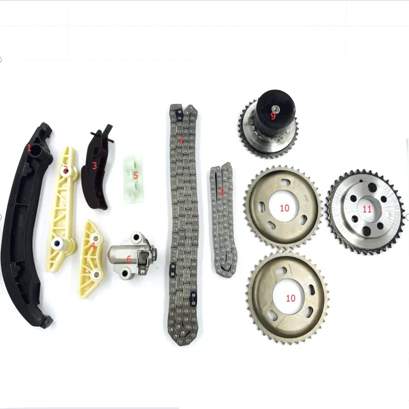 Timing Repair Kit Timing Chain Set For Transit V348/2.4 Roadrunner 2.2 BT50/2.2