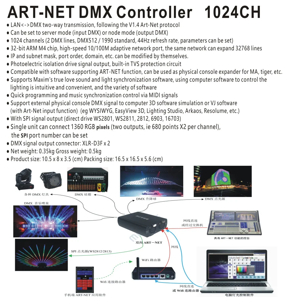 2025 hot sale Data and Power Extension Cable for LED Pixel bar and DMX Pixel Tube Light