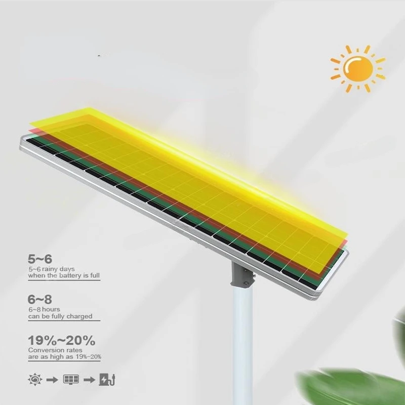 High lumen watIntegrated multi in one solar LED street light