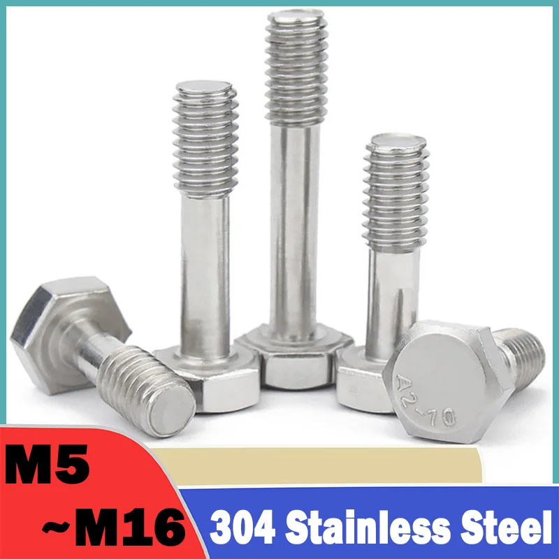 Weiyi 1pcs M5 M6 M8 M10 M12 M14 M16 304 Stainless Steel Outer Hexagon Socket Anti Falling Screw