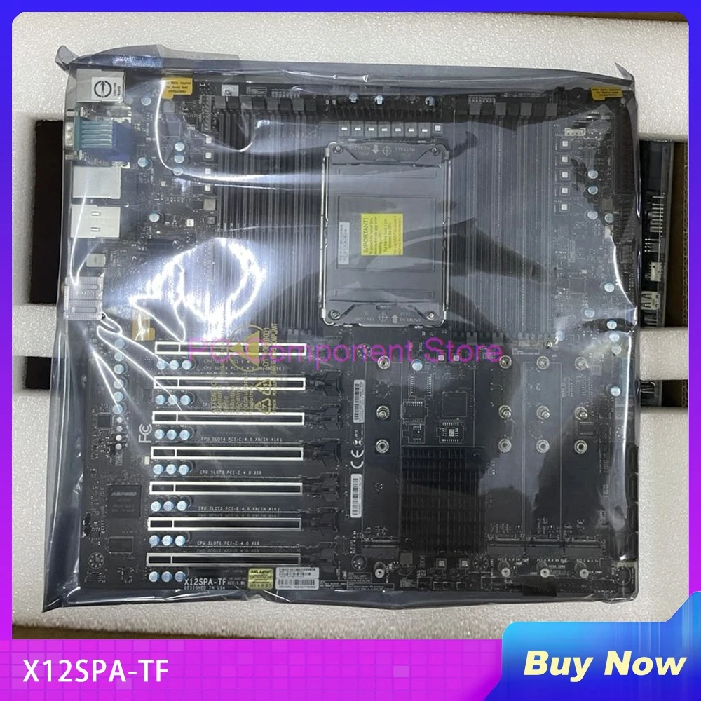 

For Supermicro Workstation Motherboard LGA-4189 DDR4 3rd Gen Xeon Scalable Processors Xeon W-3300 Processor X12SPA-TF