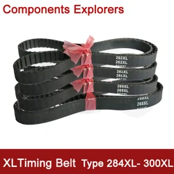 XL 타이밍 벨트 284XL 282XL 286XL 288XL 290XL 292XL 294XL 296XL 298XL 300XL Width10/12/15/20mm 폐쇄 동기식 고무 벨트
