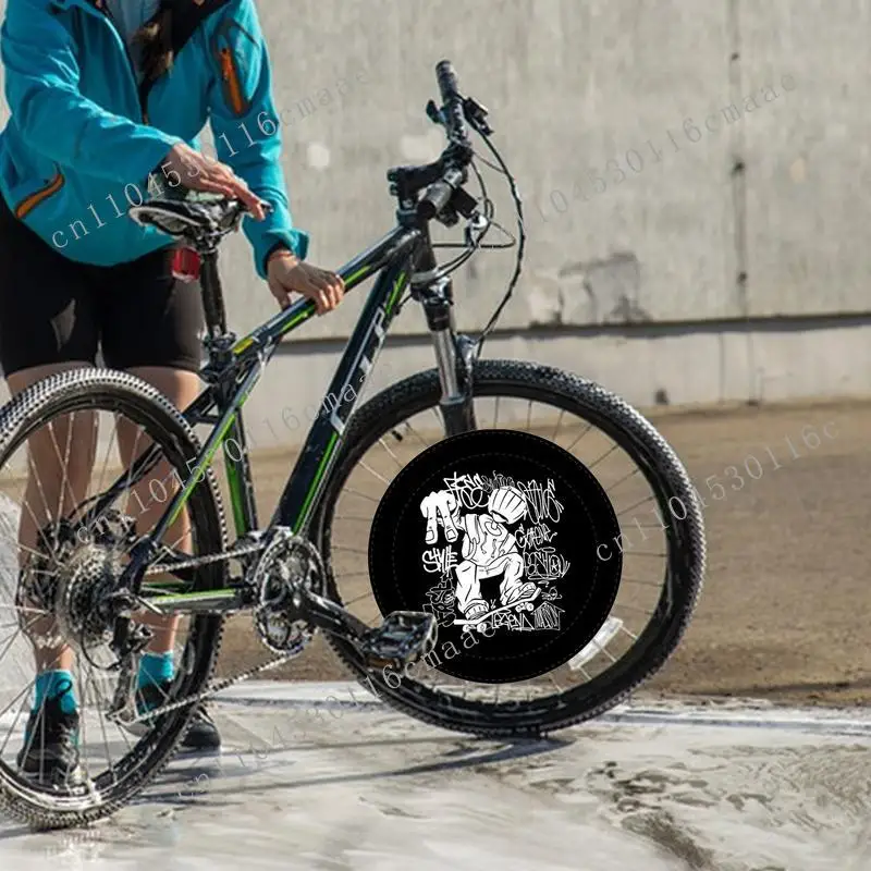 

NEW Bicycle Motorcycle Washing Disc Brake Cleaning Protection Cover Anti Grime Guard Wheel Cover for Road Mountain Bike