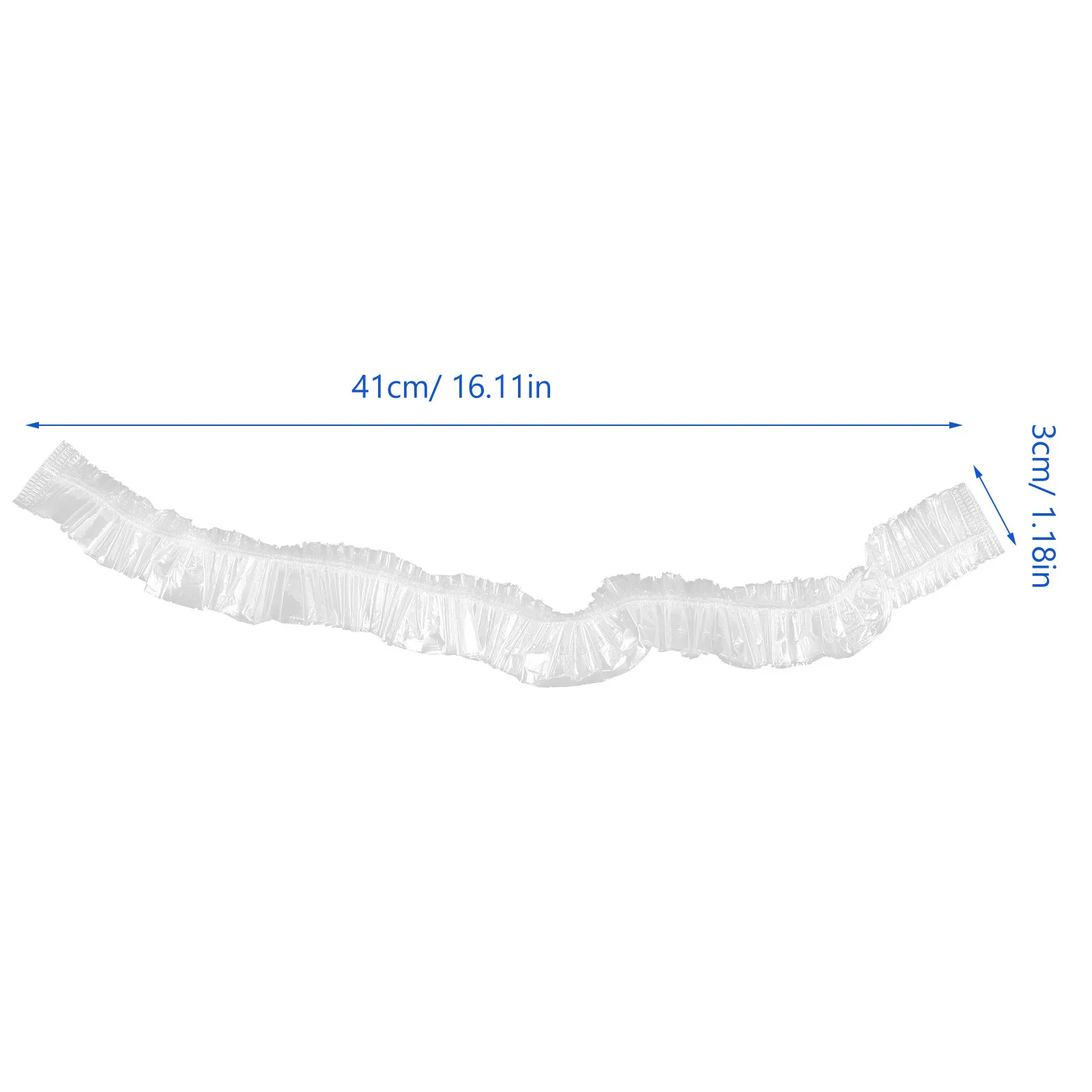 100 قطعة باديكير سبا بطانات المتاح حوض القدم بطانات كبيرة الحجم قوية مرنة تناسب جميع الحمامات القياسية صالون الصف باديكير