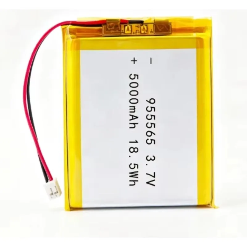 5000mAh 955565 Battery Lithium Polymer 3.7V Rechargeable Lipo Batteries for Mobile Power GPS Locator Camera Tablet PC DVD