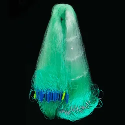 Lawaia 40M Explosion-Proof Floating Gillnet Three-layer Sinking Net Fishing Net Hanging Net Green Silk Sticky Net
