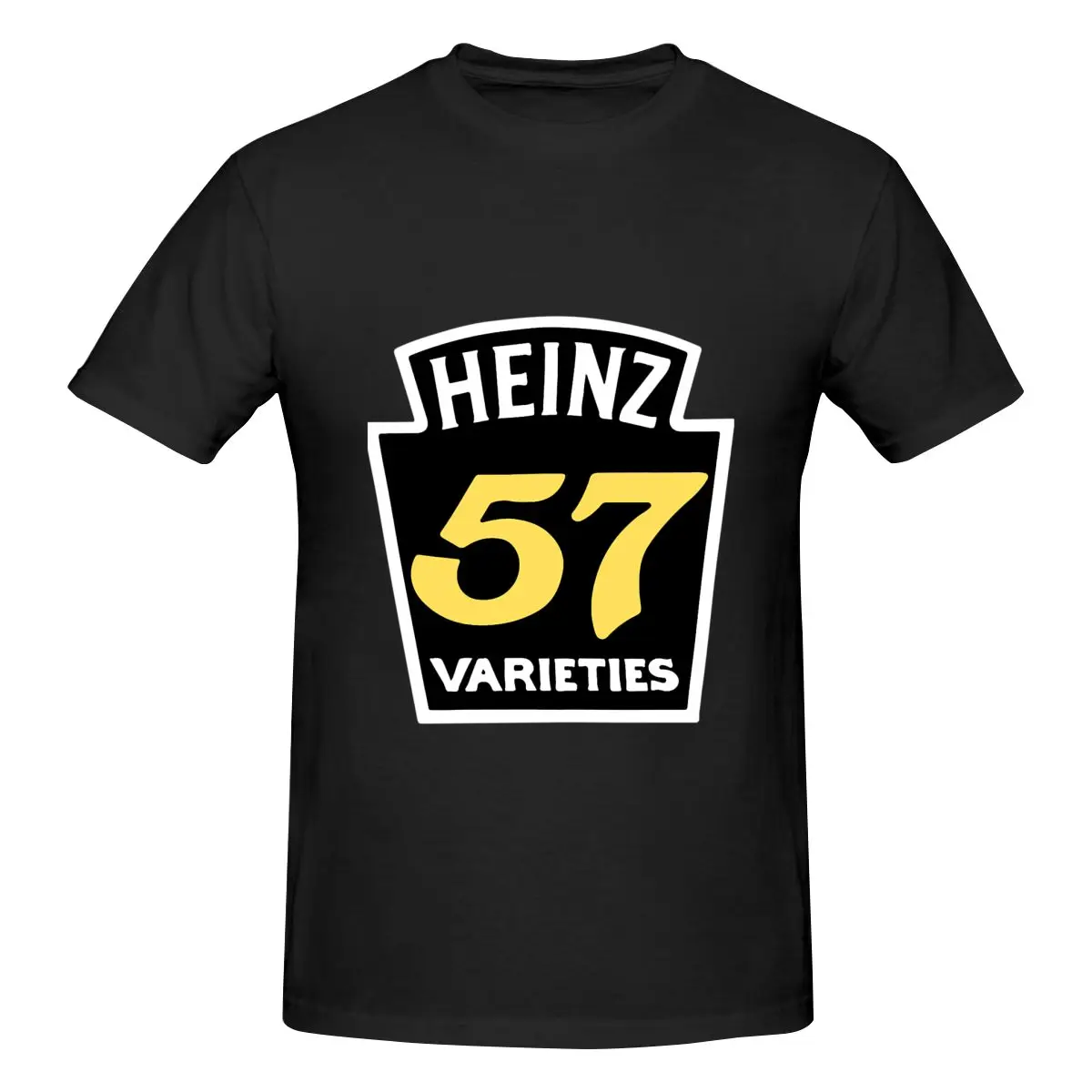 Funny Heinz 57 Essential Men's T-shirt Printed Tops are loose and slim fit Women's T-shirts