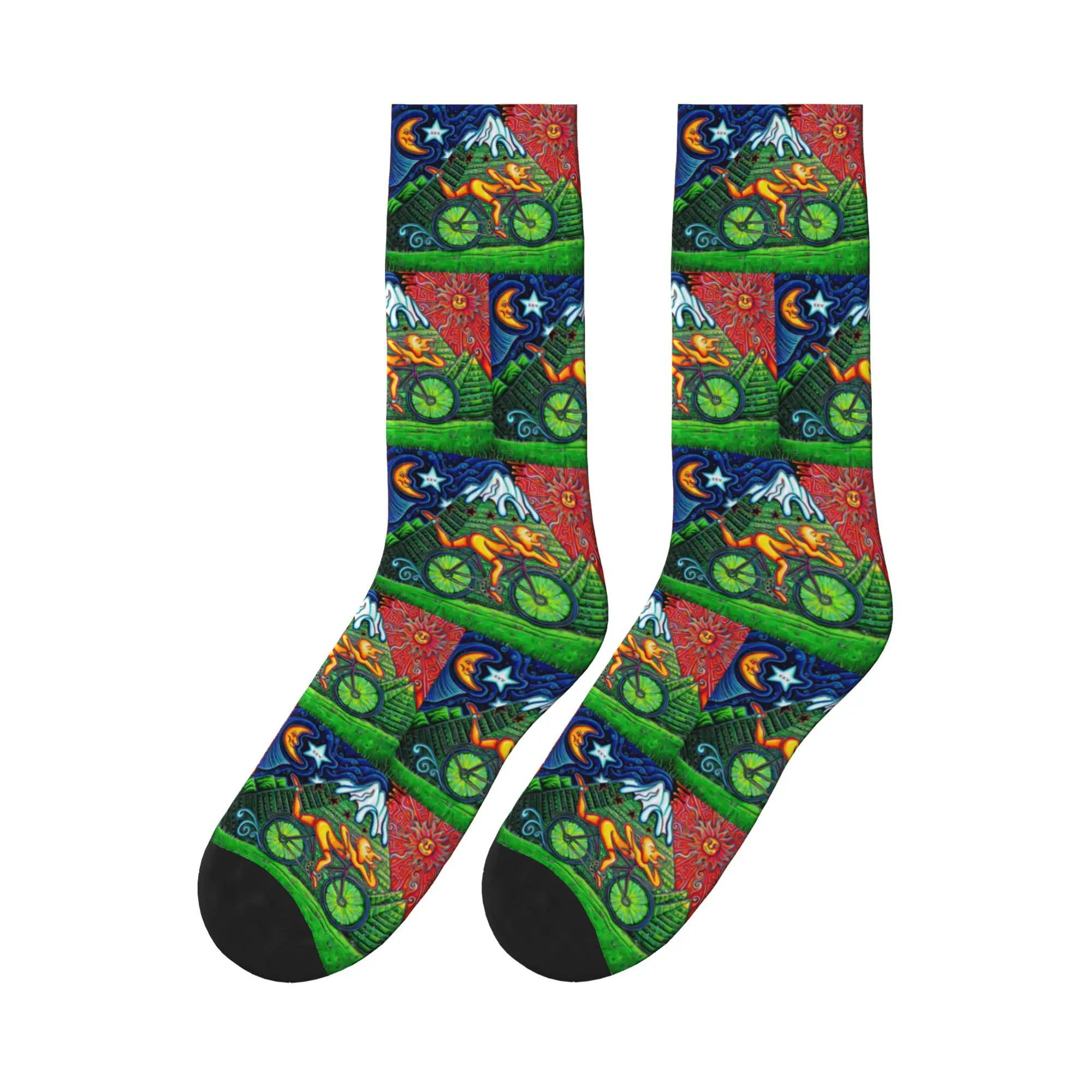 

Discovery Of LSD Albert Hofmann Sports Socks High Quality Stockings All Season Long Socks for Unisex Gifts