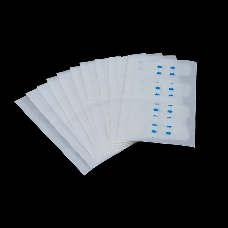 40 Pcs Invisible V Face Lift Tapes Wrinkle Removal Sticker Face Forehead Neck Sticker Pad Anti Aging Patch Facial Slimming Mask