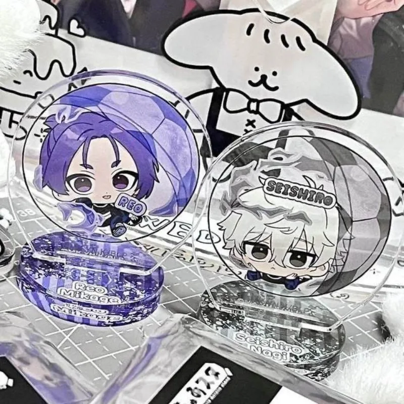 Фигурки героев аниме Seishiro Nagi, периферийные фигурки из акрила Mikage Reo, игрушечные модели Аниме, детские украшения, подарок с синим замком
