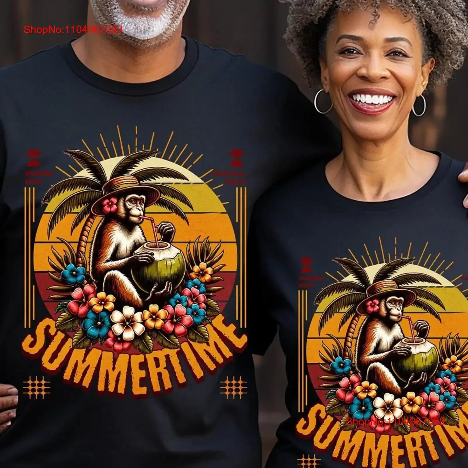 Tropisches Getränk Bella Canva T-Shirt Summer Heat Cocktail Treat Moti Coole Mode Ideal für Party-Enthusiasten Vintage Washed