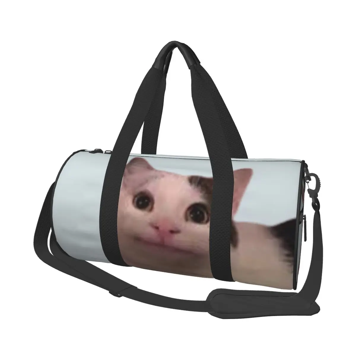 

Beluga Cat Large Duffle Gym Bag Multi-Functional Duffle Travel Bags Handbags Fitness bag