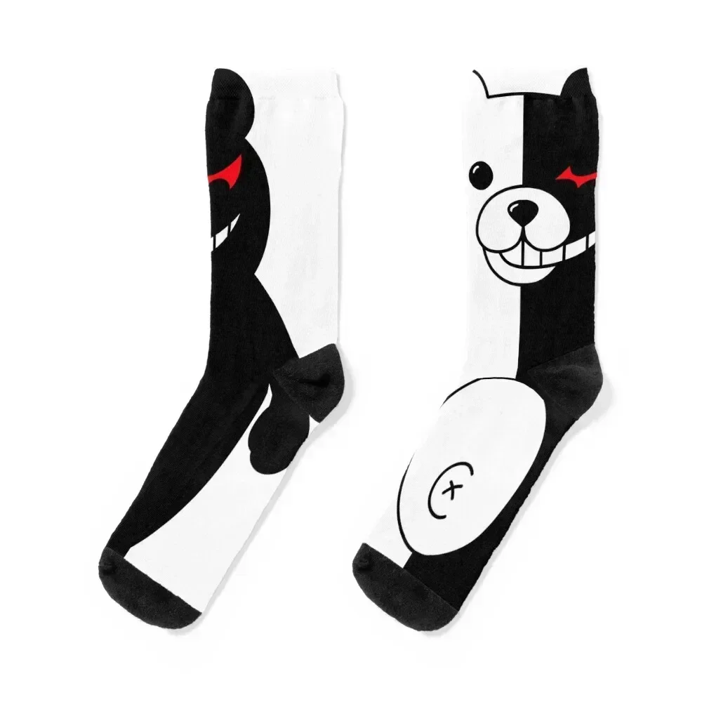 

Monokuma Socks professional running Antiskid soccer anti slip football christmass gift Men Socks Luxury Brand Women's