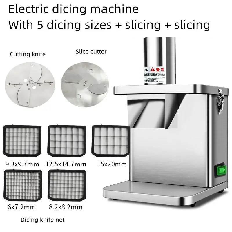 Dicing Machine Commercial Carrot Potato Granule Vegetable Fruit Mango Automatic Professional Dicing Machine