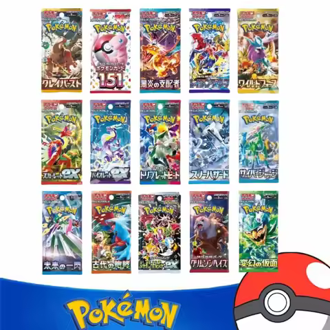 Pokemon Cards Genuine Original Trading PTCG Games Japanese Version Zhu&amp;Purple Series Collection Strange Tree 151 SV4A Child Gift