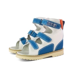 Ortoluckland Children Orthopedic Kids Sandals For Boys Girls Summer Open Toe Corrective Arch Support Shoes Clubfoot Footwear