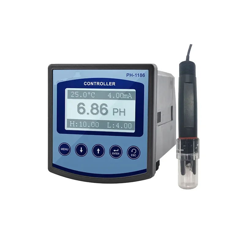 

Swimming Pool Ph Meter Online Ph Instrument Ph-1186 Online Ph Meter For Industrial Wastewater Treatment Made In China