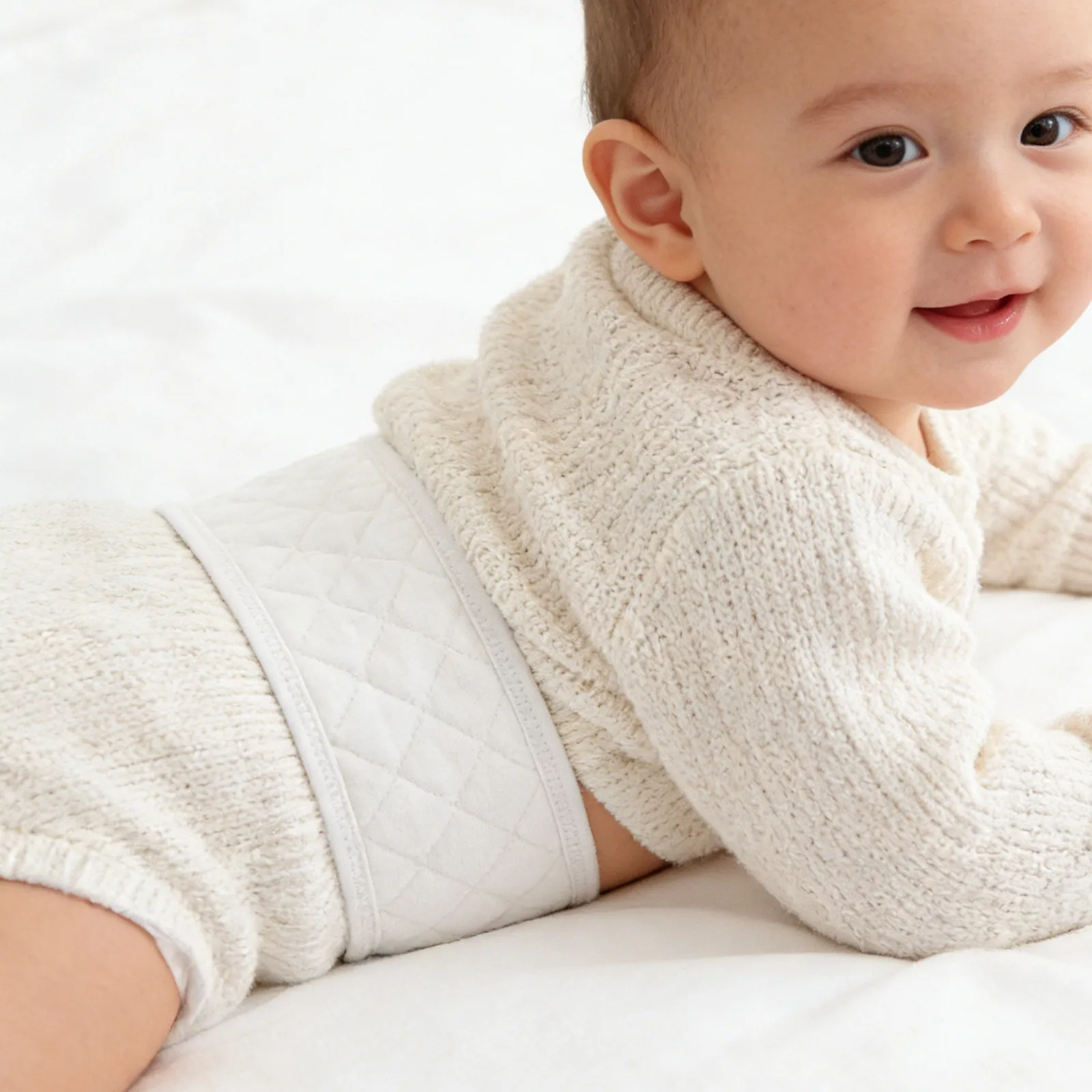 

Набор из 12 мягких дышащих защитных повязок для пупка новорожденных: согревающий пояс для живота, для дома и улицы, на каждый день, комфортный