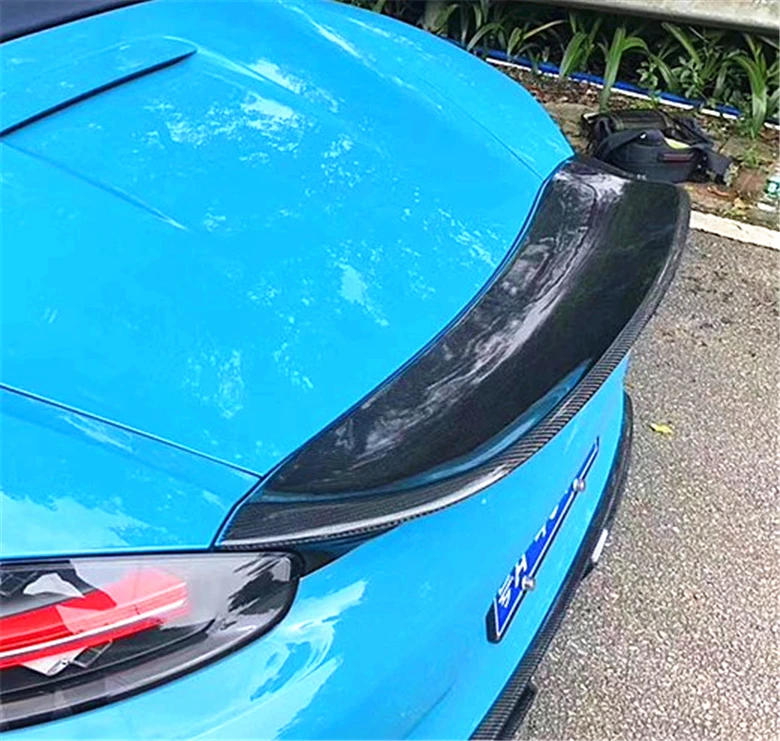 for Porsche Boxter carbon fiber kit 718 Upgrade the carbon fiber spoiler