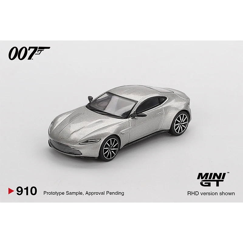 Prévente MINIGT 1:64 910 Aston Martin DB10 Spectre 007 modèle de voiture moulé sous pression jouets de Collection