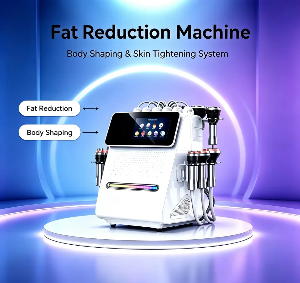 Cavitation Machine 80K Weight Loss - 80K Kavitationsgerät, Ganzkörper-Abnehm- und Körperformungsgerät, Salon-Spa-Schönheitsgerät,