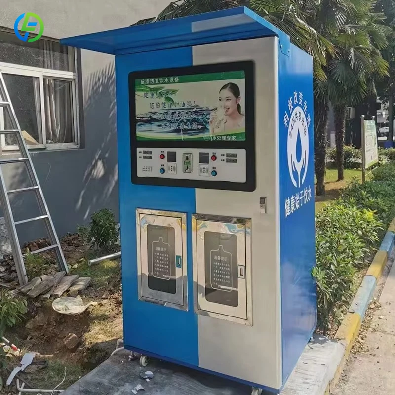 Outdoor Automatic Purified Water Vending Machines 24-hour Self-service Water Vending Machine FL Customized