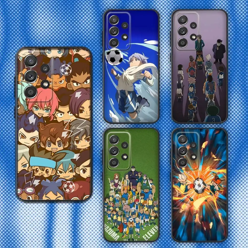 

I-Inazumas Aniem E-Eleven Phone Case For Samsung S25,S24,S21,S22,S23,S30,Ultra,S20,Plus,Fe,Lite,Note,10,9,5G Black Cover