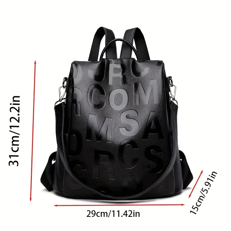 2023 New Women Backpack High Quality Soft Leather Backpack School Bags For Girls Large Capacity Anti-theft Travel Backpack Sac