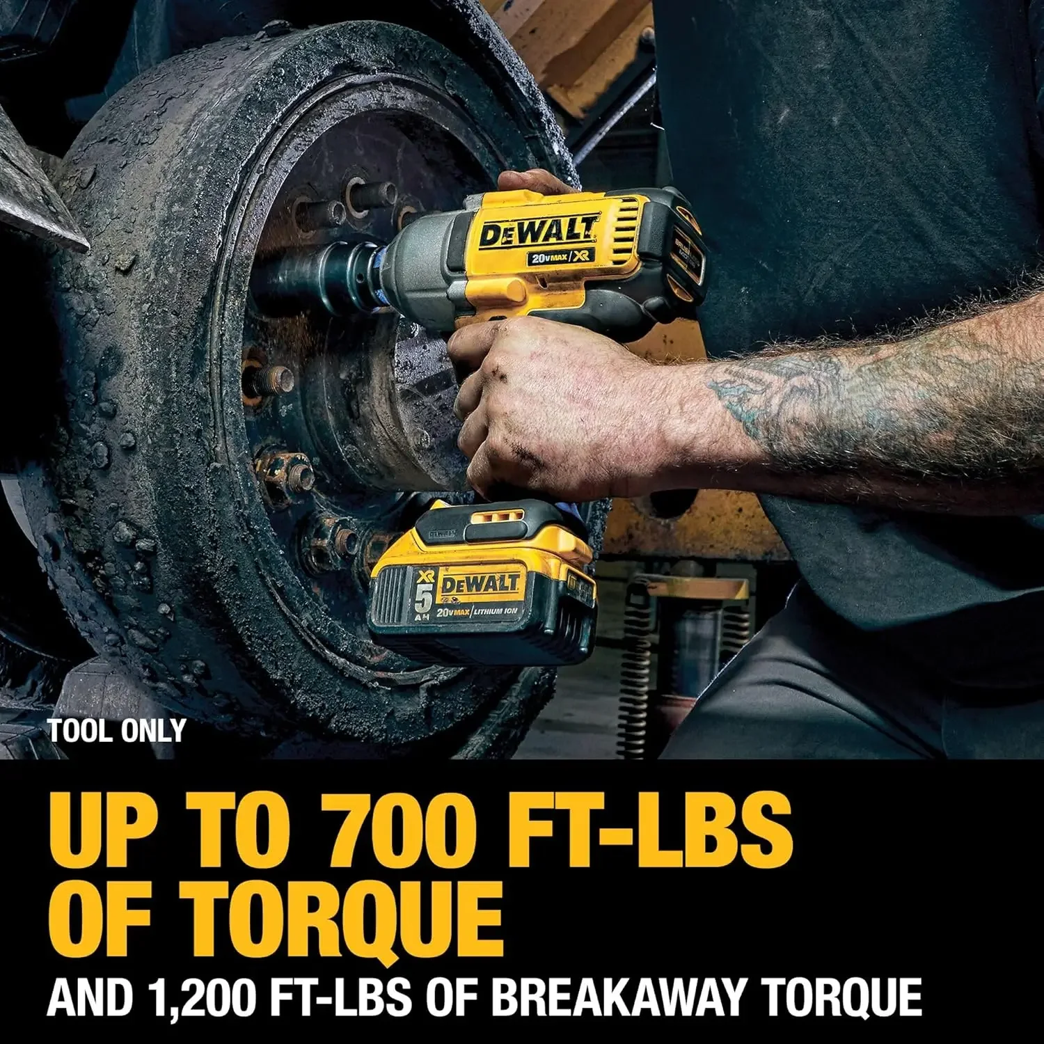 DEWALT 20V MAX XR Brushless High Torque 1/2