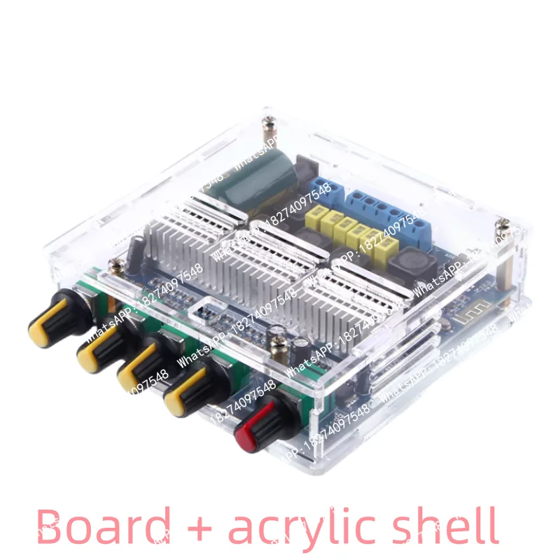 TPA3116D2 BT Digital Power Amplifier board 2.1 Three-channel high-power power amplifier 50W*2+100W.12-24V