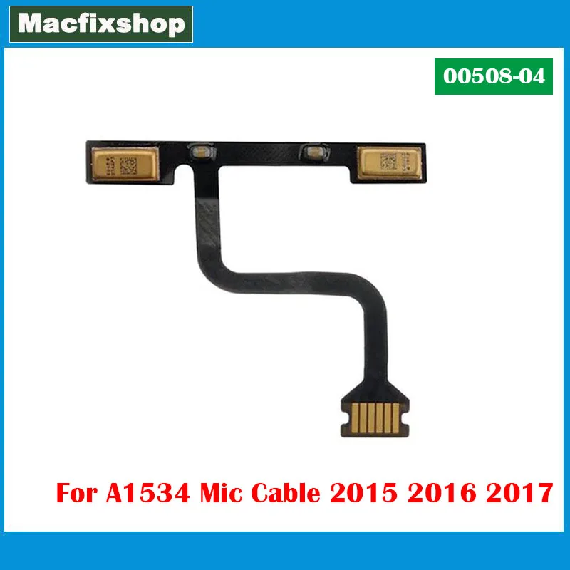 Oryginalny Laptop A1534 Mic Cable 2015 2016 2017 dla MacBook Retina 12 "A1534 mikrofon Flex Cable 2243-A 00508-A wymiana