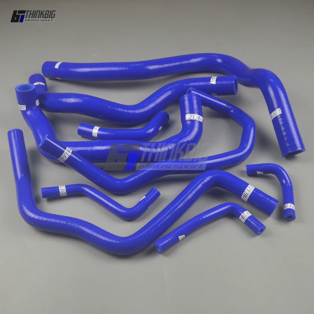 

Silicone Radiator Hose Kit For 1998-2002 Honda Accord MK6 CG1 3.0L J30A V6 & 1999-2001 Acura TL UA5 3.2L J32A (9pcs)