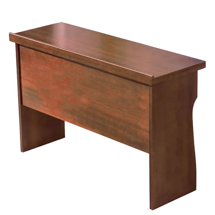 Double Meeting Desk and Chair Set Painted Bar-Style Long Workbench Solid Wood Sticker 1.2m Conference Training Table