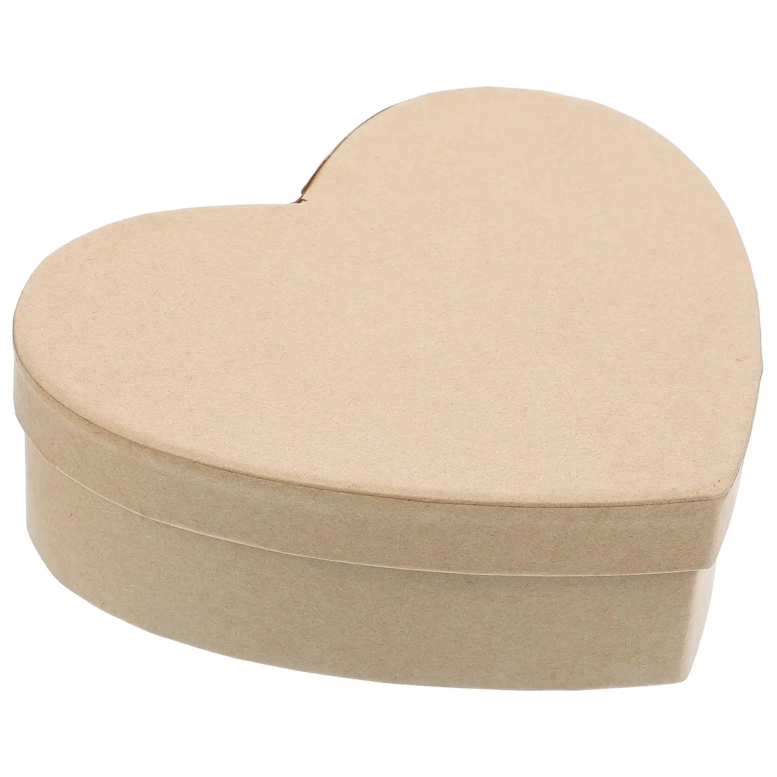 

Heart Shaped Gift Beige Paper Box 16 5x12 5x5 Candy Storage Valentine Day Wedding Party Favors Home Decor Packaging Box