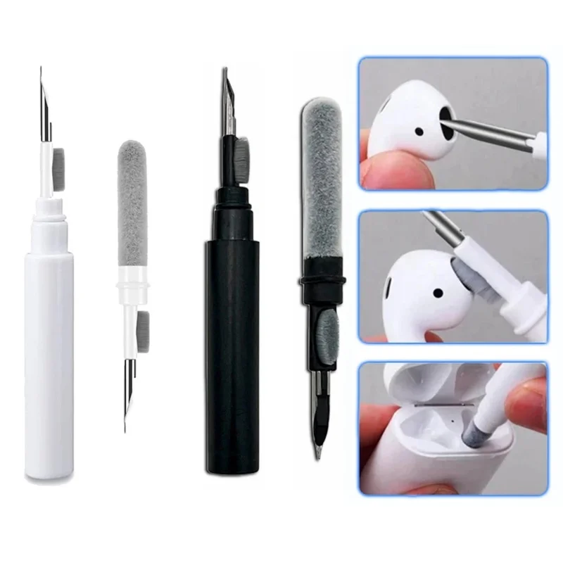 Kits de nettoyage d'écouteurs Bluetooth pour Airpods Pro 1 2 3, stylo de nettoyage pour écouteurs, kit de brosses pour casque Xiaomi Huawei, outils de nettoyage