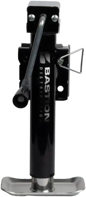 

Weld-On Side-Wind Jack | Adjustable Drop Leg | Heavy Duty | 2000lb Capacity | Trailer Stabilizing Jack for RVs, Campers, & Utili