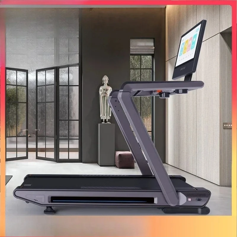 Adjustable Speed Cardio Training Treadmill Portable Running Treadmill Walking Jogging Machine For Home