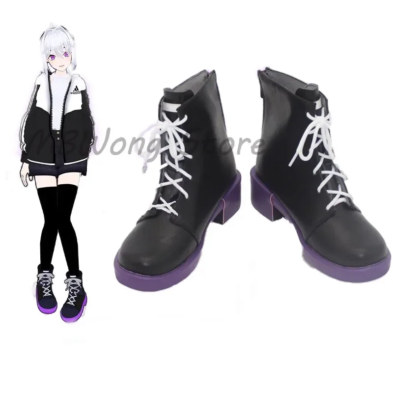 Virtual YouTuber ISEGYE IDOL Ine Cosplay Shoes Boots Anime EYE-nehRole Play Halloween Carnival Women Men Costume Outfit Party